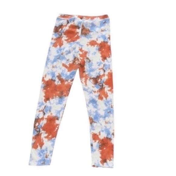 Zara Tye Dye Orange & Blue Ribbed
Leggings(Size Medium) - Picture 4 of 6
